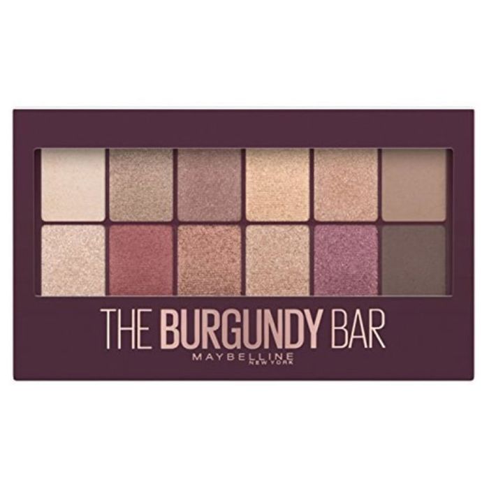 Maybelline The Burgundy Bar Eyeshadow Palette 12 Shades Of Burgundy 04