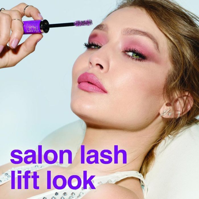 Maybelline New York Instant Lash Lift Look the Falsies Lengthening Volumising Mascara Waterproof 01 Black