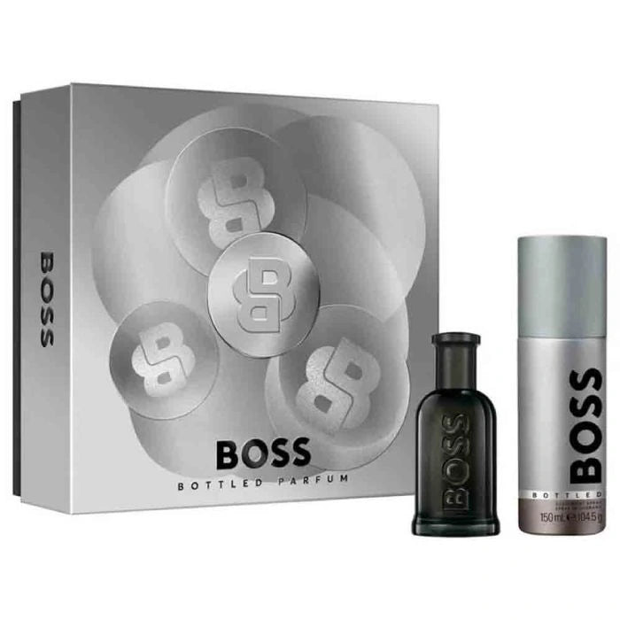 BOSS - Bottled Parfum 50ML FOR MEN + Deodorant Spray 150Ml Gift Set