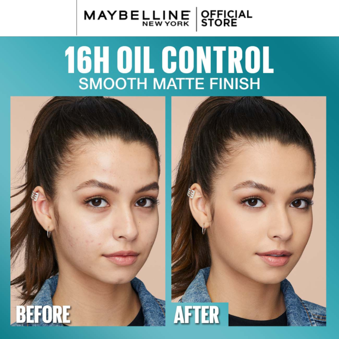 Maybelline Fit Me Matte + Pore less Liquid Foundation SPF 22