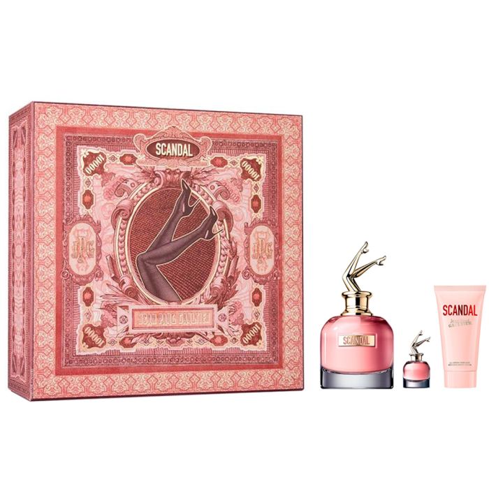 Scandal EDP 80Ml + EDP 6Ml + Body Lotion 75Ml Gift Set