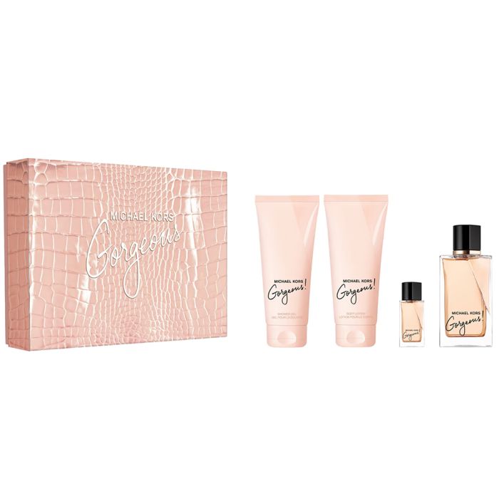 Gorgeous EDP 100Ml + EDP 5Ml + Shower Gel 100Ml + Body Lotion 100 Gift Set