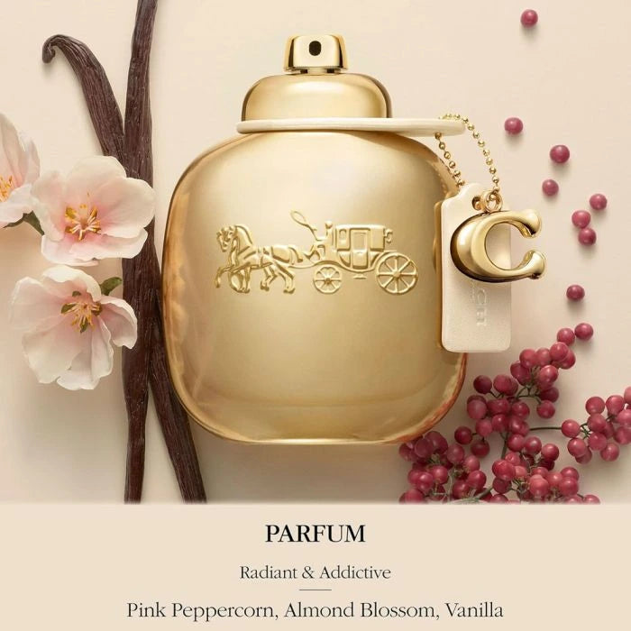 COACH - GOLD PARFUM 90ML FOR WOMEN