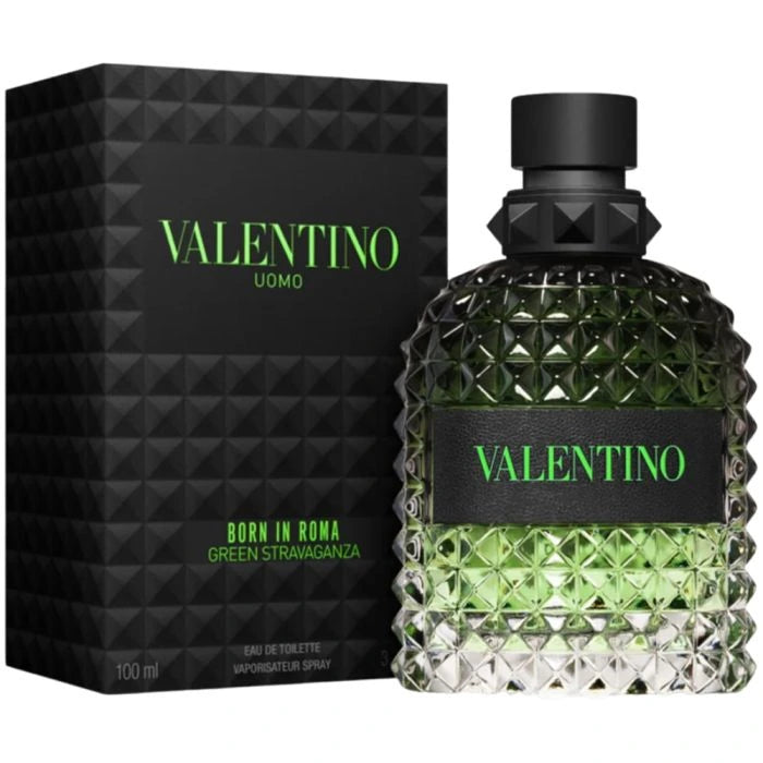 VALENTINO - BORN IN ROMA GREEN STRAVAGANZA EDT 100ML FOR MEN