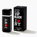 CH - 212 VIP Black I ♥ NY EDP 100ML FOR MEN