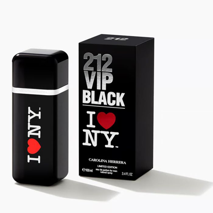 CH - 212 VIP Black I ♥ NY EDP 100ML FOR MEN