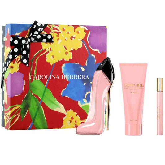 Good Girl Blush EDP 80Ml + EDP 10Ml + Body Lotion 100Ml Gift Set