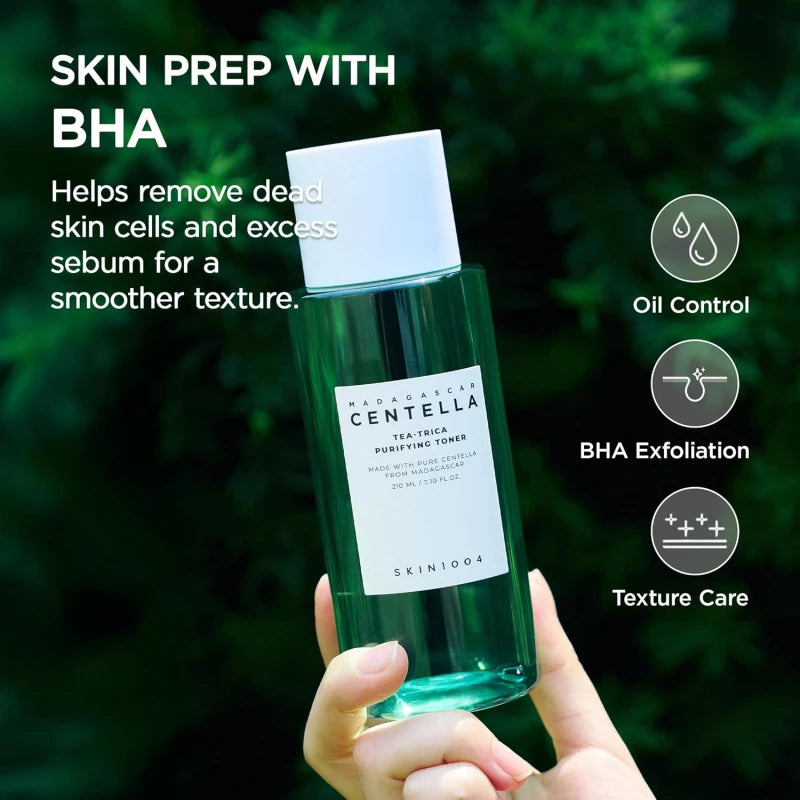 SKIN1004 - Tea Trica Purifying Toner Korean Face Toner with Tea Tree & Centella Asiatica 210ML